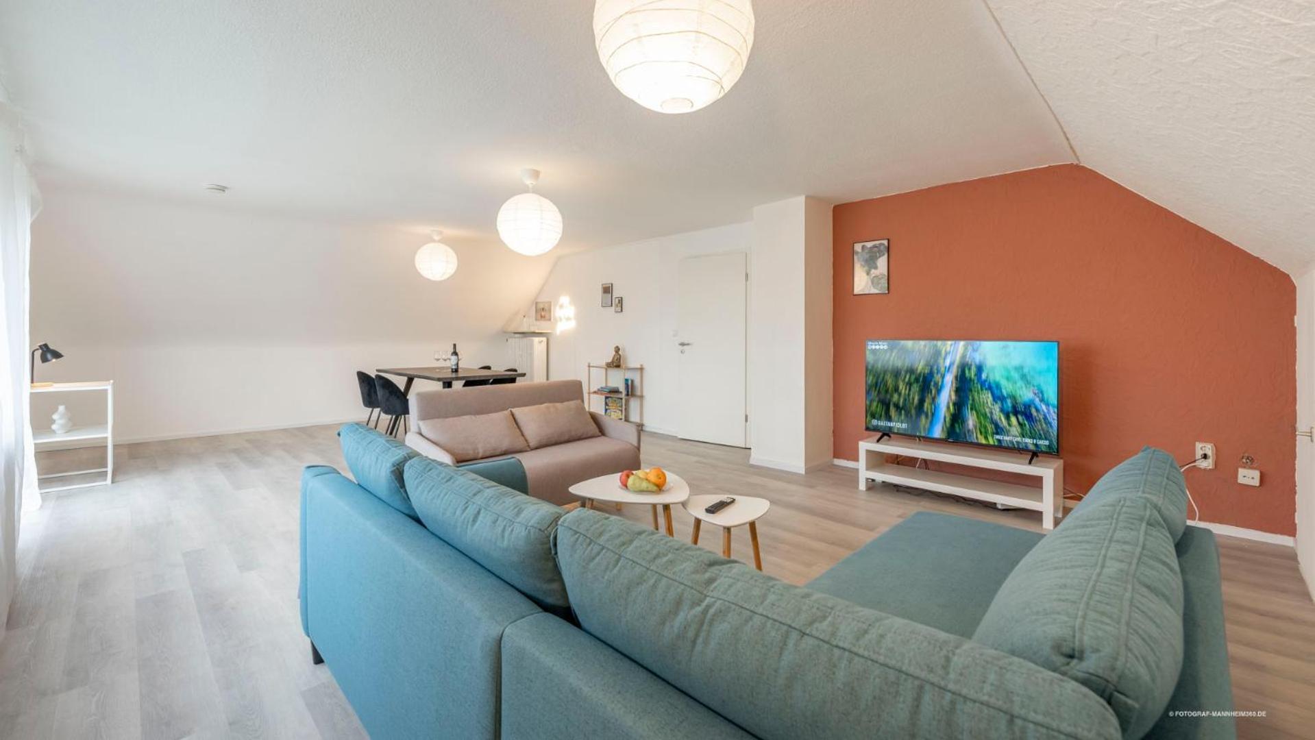 Xxl Design-Appartement Gardendesign Boxspring 8 Pers Zwischen Heidelberg Und Mannheim Edingen-Neckarhausen Экстерьер фото