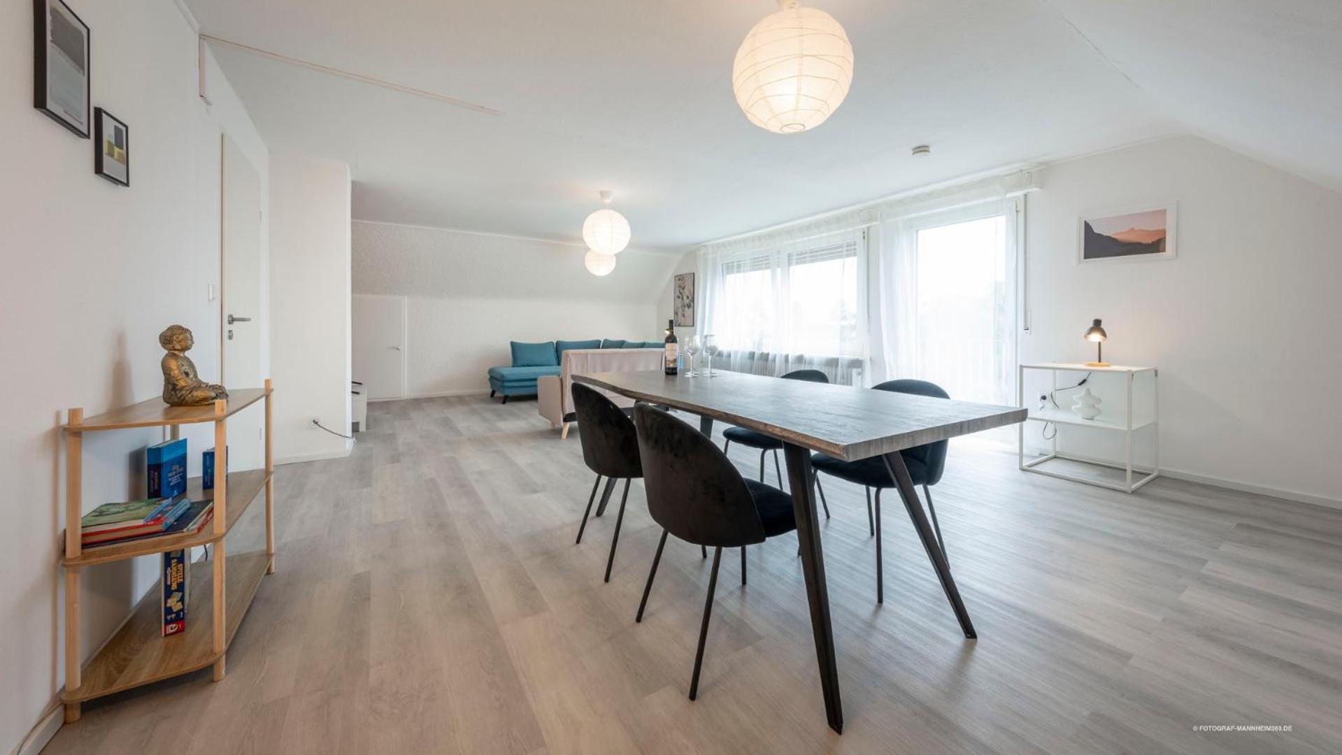 Xxl Design-Appartement Gardendesign Boxspring 8 Pers Zwischen Heidelberg Und Mannheim Edingen-Neckarhausen Экстерьер фото