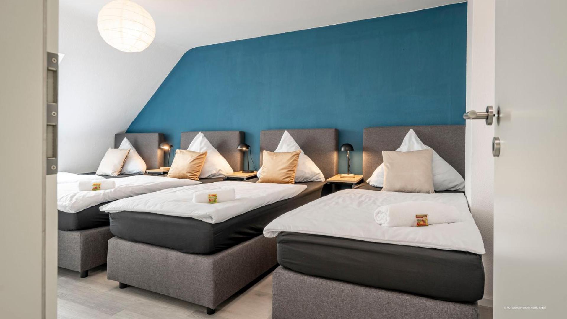 Xxl Design-Appartement Gardendesign Boxspring 8 Pers Zwischen Heidelberg Und Mannheim Edingen-Neckarhausen Экстерьер фото