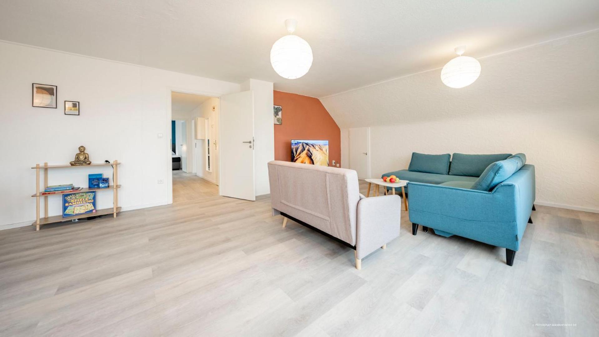 Xxl Design-Appartement Gardendesign Boxspring 8 Pers Zwischen Heidelberg Und Mannheim Edingen-Neckarhausen Экстерьер фото